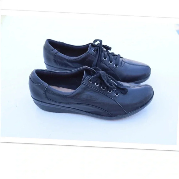 Clarks cushion leather sneakers - Picture 4 of 8